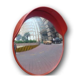 Miroir de sécurité avec visière photo du produit