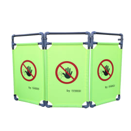 Barrière paravent 3 volets très légère photo du produit