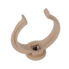 Collier lyre Ø 100 mm insert p.7x150 sable photo du produit