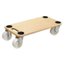 Plateau roulant bois 600 x 300 - 180 kg photo du produit