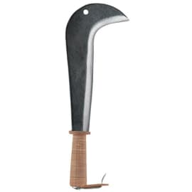 Serpe italienne manche cuir 28 cm photo du produit