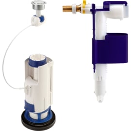 Mécanisme double volume à câble avec robinet flotteur photo du produit
