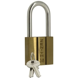 Cadenas ZENITH 38 anse longue 2 clés photo du produit