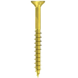 Vis à bois Q200 tête fraisée à empreinte Torx - Acier zingué photo du produit