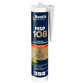 Mastic de collage MS 108 blanc photo du produit