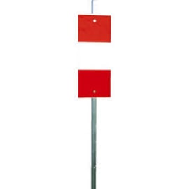 Piquet de chantier simple face photo du produit