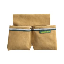 Bipoche cuir avec porte-tenaille photo du produit