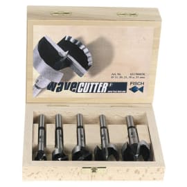 Coffret mèches Forstner Wave Cutter Ø 15 à 35 photo du produit