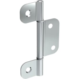 Charnière 3 lames à visser sur chant 80 x 45 axe Ø 4 mm photo du produit