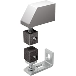 Pivots réglables avec pattes à visser photo du produit