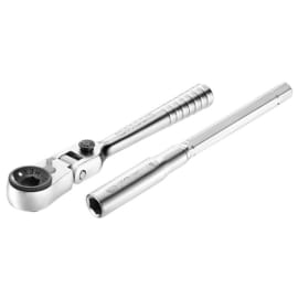 Cliquet 1/4'' compact tête flexible 180° avec rallonge 100 m photo du produit
