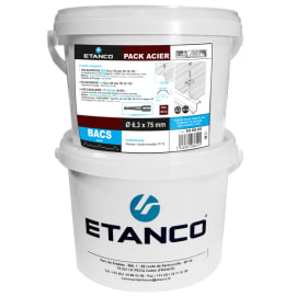 Pack de fixation bacs acier 3 x 339 x 39/45T mm / Charpente Métallique photo du produit