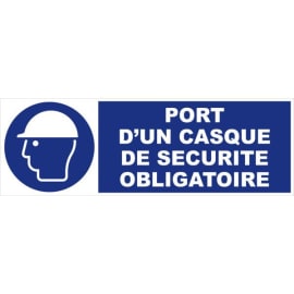 Panneaux d'obligation et d'information photo du produit