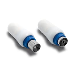 Fiche mâle et femelle blindées 9.52 mm photo du produit