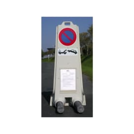 Panneau polypropylène B6M3 "stationnement interdit" photo du produit