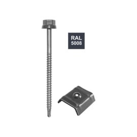 Pack de fixation bacs acier 3 x 333 x 45 mm / Charpente Bois photo du produit