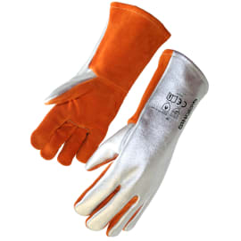 Gants croûte de bovin ignifugé photo du produit