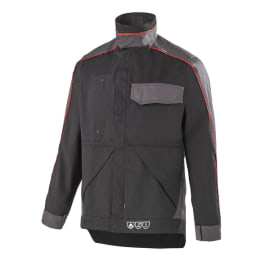 Blouson KONEKT Classe 1 noir/gris charcoal T0 photo du produit