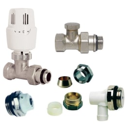 Kit thermostatique complet droit 15/21 photo du produit