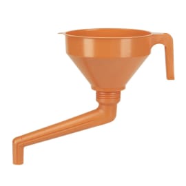 Entonnoir plastique avec double coude photo du produit