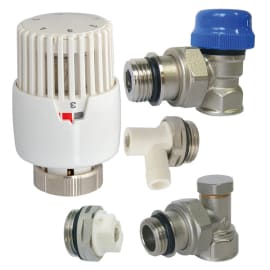 Kit thermostatique equerre 15/21 tête Classe 1 photo du produit