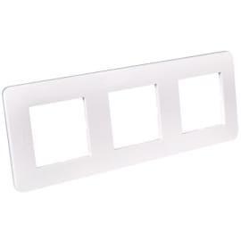 Plaque triple blanc brillant CASUAL photo du produit