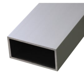 Tubes aluminium rectangulaires photo du produit