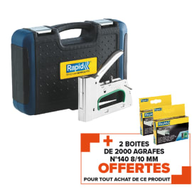 Coffret agrafeuse R34 + 4000 agrafes photo du produit