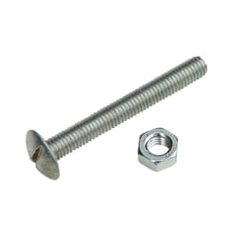 Boulon poêlier tête ronde large - Inox A2 (sachet) photo du produit