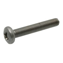 Vis à métaux tête cylindrique bombée à empreinte Pozidriv - Inox A2 photo du produit