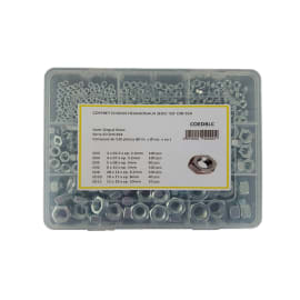 Coffret écrous hexagonaux photo du produit