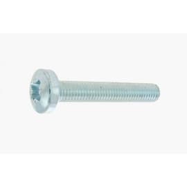 Vis à métaux tête cylindrique bombée à empreinte Pozidriv - Acier zingué photo du produit