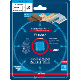 Disque à tronçonner carbure X-LOCK 125 EXPERT Multimatériaux photo du produit