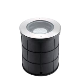 Encastré de sol LED clair 120mm 13,5W 1025Lm 3000°K photo du produit