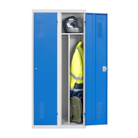 Vestiaire industrie salissante 2 cases photo du produit