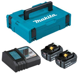 Pack energie 2 batteries 18V 6AH + chargeur DC18RC photo du produit