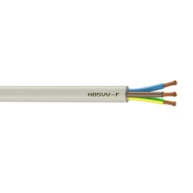 Câble HO5 VV-F 3G 1.5 mm² gris photo du produit