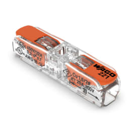 Connecteurs levier WAGO INLINE 0,2 à 4mm² photo du produit