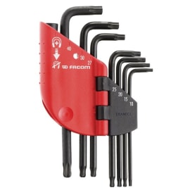 Jeu de clés Tamper Torx® à tête sphérique T10 à T40 photo du produit