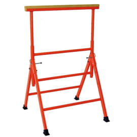 Tréteau réglable métal Pro poutre bois Largeur 62 cm 1000kg photo du produit