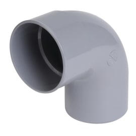 Coude PVC mâle/femelle 87°30 photo du produit