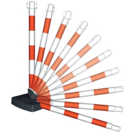 Poteaux de signalisation PVC BI-POSE photo du produit