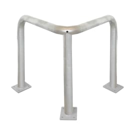 Arceau de protection d'angle 90° 600x600x600mm -  Ø76mm photo du produit