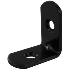 Equerre chaise bouts ronds acier noir (4) photo du produit