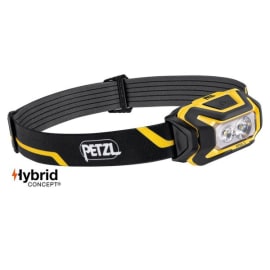Lampe frontale ARIA 2 Noir/Jaune photo du produit