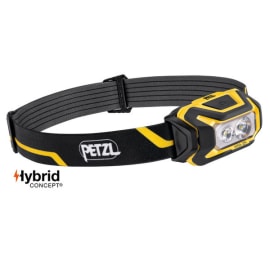 Lampe frontale ARIA 2R Noir/Jaune photo du produit