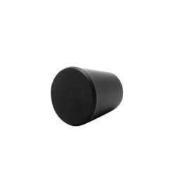 Bouton cone d25 p22 alu noir photo du produit