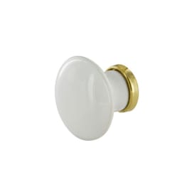 Bouton porcelaine blc bas ac lt d30 photo du produit