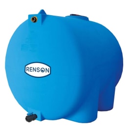 Cuve stockage bleue horizontale 3000L - 1605x1750mm - 76kg photo du produit