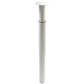 Pied Zoom rond Ø50 réglable acier photo du produit